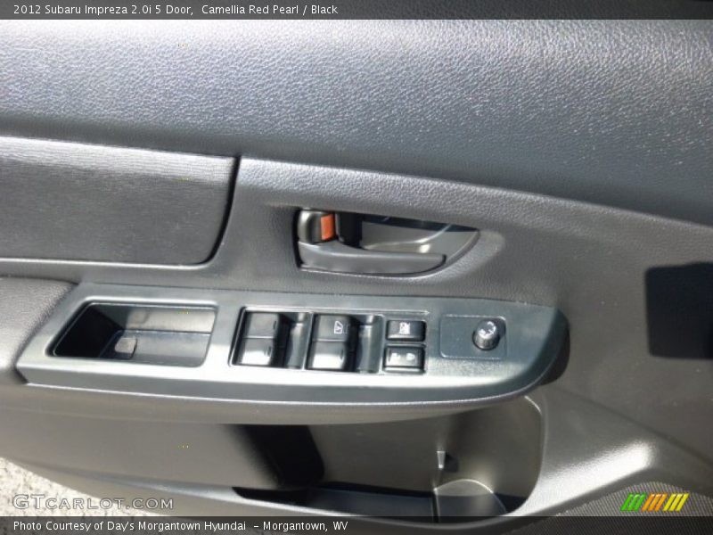 Camellia Red Pearl / Black 2012 Subaru Impreza 2.0i 5 Door