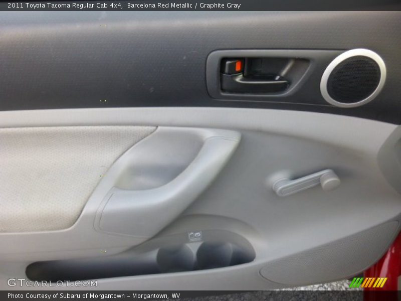 Barcelona Red Metallic / Graphite Gray 2011 Toyota Tacoma Regular Cab 4x4