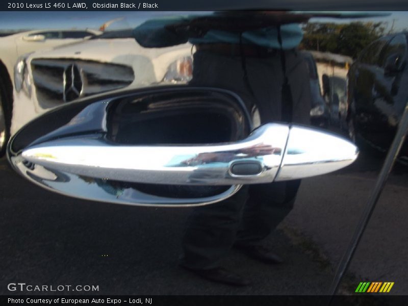 Obsidian Black / Black 2010 Lexus LS 460 L AWD