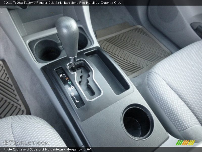 Barcelona Red Metallic / Graphite Gray 2011 Toyota Tacoma Regular Cab 4x4