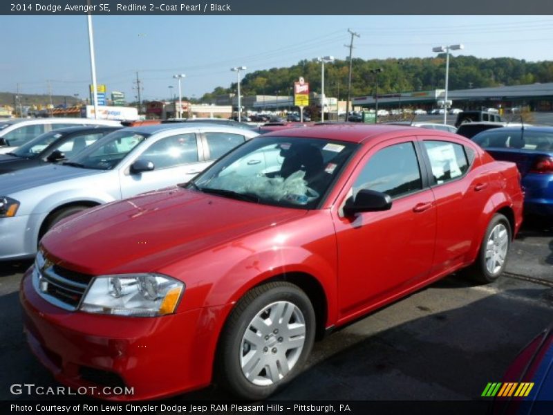 Redline 2-Coat Pearl / Black 2014 Dodge Avenger SE