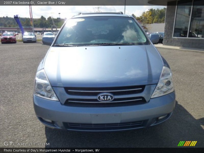 Glacier Blue / Gray 2007 Kia Sedona EX