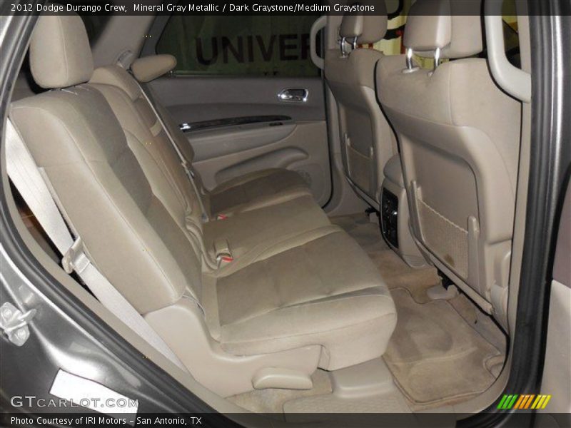 Mineral Gray Metallic / Dark Graystone/Medium Graystone 2012 Dodge Durango Crew