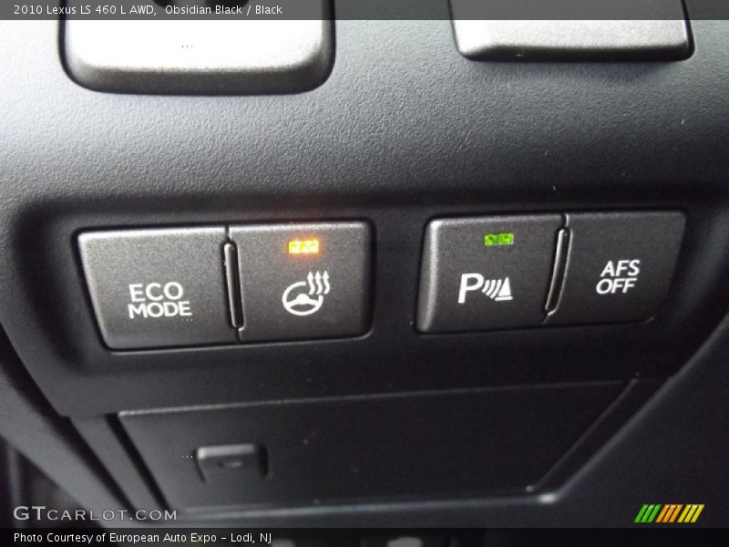 Obsidian Black / Black 2010 Lexus LS 460 L AWD