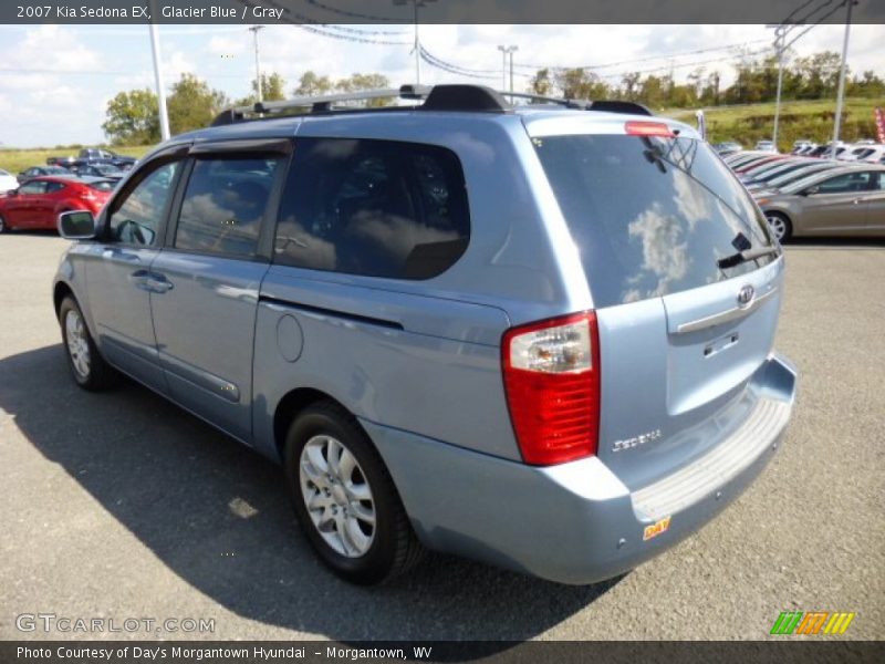 Glacier Blue / Gray 2007 Kia Sedona EX
