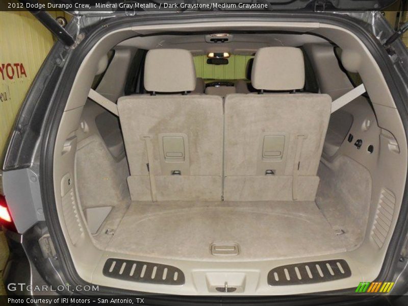 Mineral Gray Metallic / Dark Graystone/Medium Graystone 2012 Dodge Durango Crew