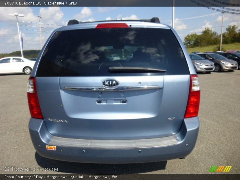 Glacier Blue / Gray 2007 Kia Sedona EX