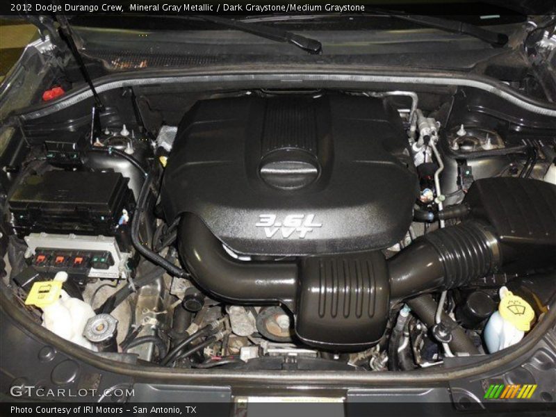 Mineral Gray Metallic / Dark Graystone/Medium Graystone 2012 Dodge Durango Crew