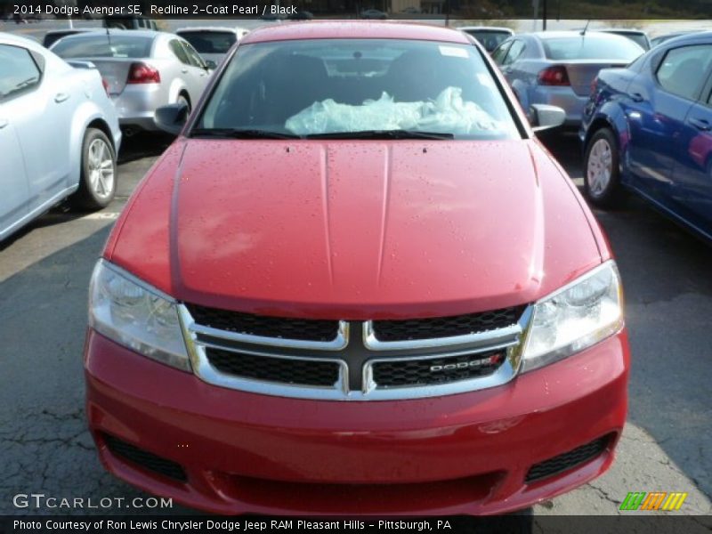 Redline 2-Coat Pearl / Black 2014 Dodge Avenger SE