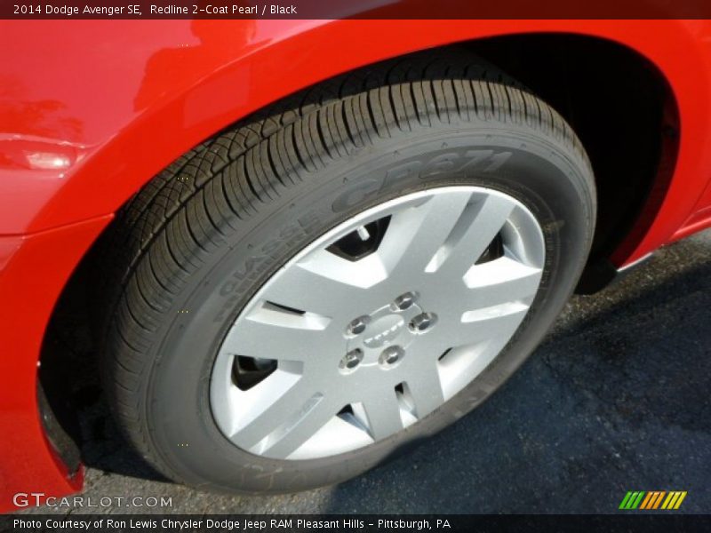 Redline 2-Coat Pearl / Black 2014 Dodge Avenger SE