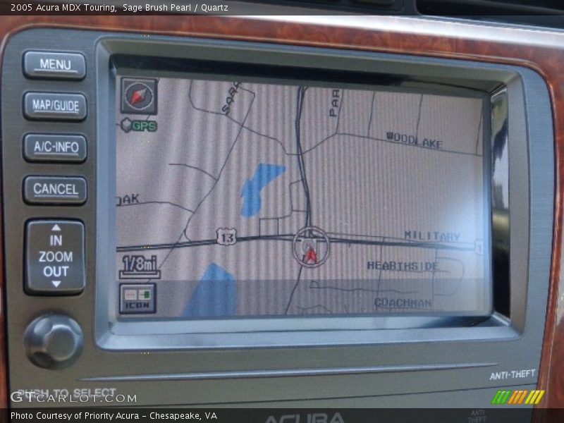 Sage Brush Pearl / Quartz 2005 Acura MDX Touring