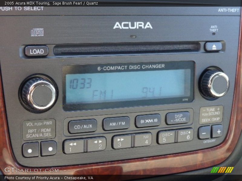 Sage Brush Pearl / Quartz 2005 Acura MDX Touring