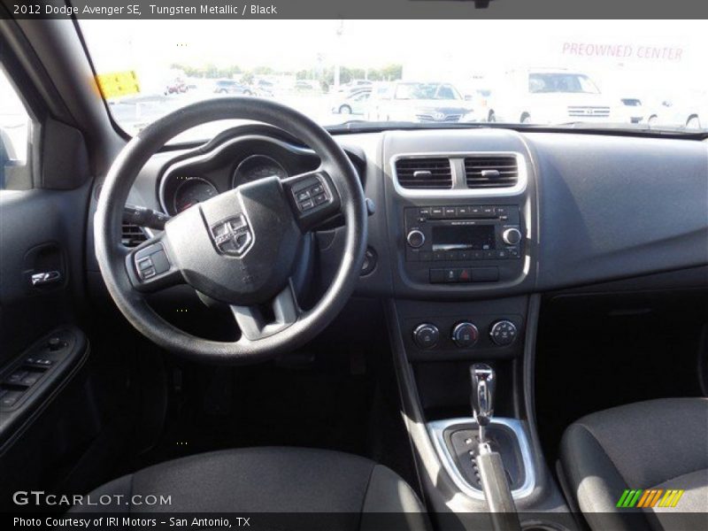 Tungsten Metallic / Black 2012 Dodge Avenger SE