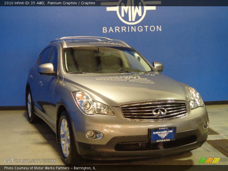 Platinum Graphite / Graphite 2010 Infiniti EX 35 AWD