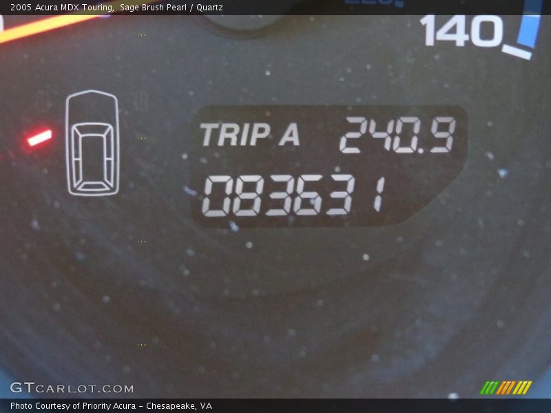 Sage Brush Pearl / Quartz 2005 Acura MDX Touring