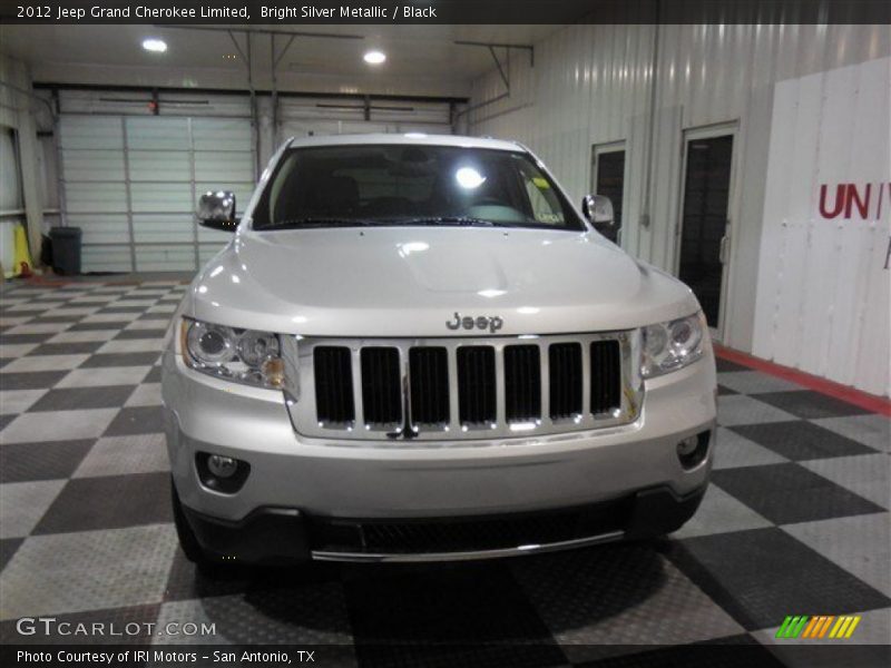 Bright Silver Metallic / Black 2012 Jeep Grand Cherokee Limited