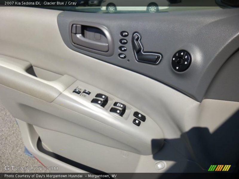 Glacier Blue / Gray 2007 Kia Sedona EX