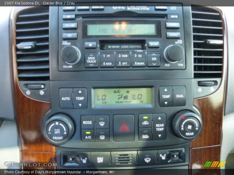 Glacier Blue / Gray 2007 Kia Sedona EX
