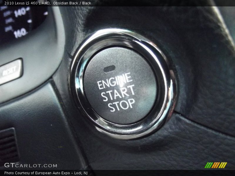 Obsidian Black / Black 2010 Lexus LS 460 L AWD