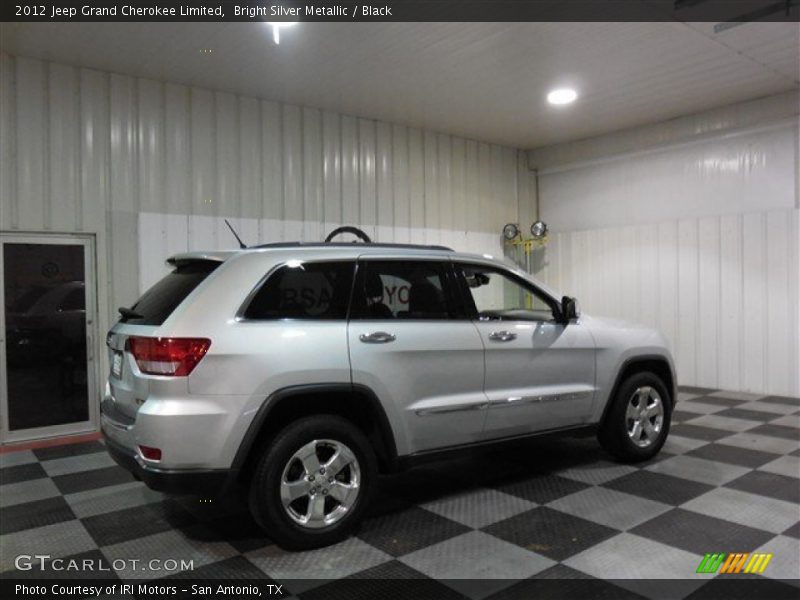 Bright Silver Metallic / Black 2012 Jeep Grand Cherokee Limited