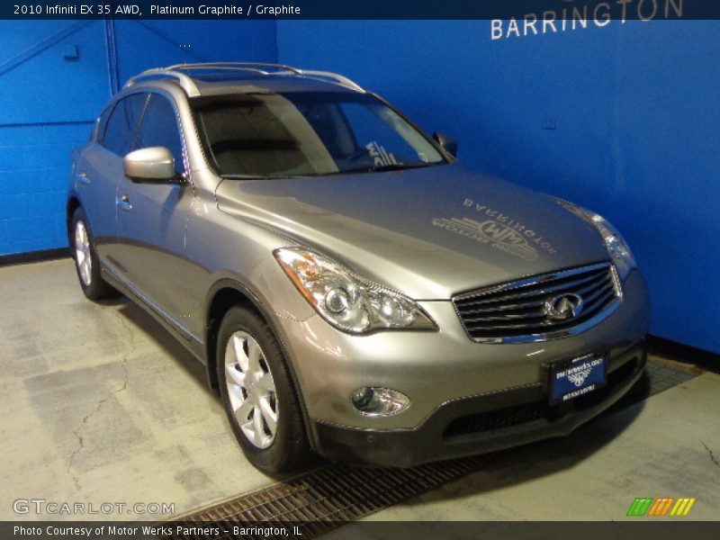 Platinum Graphite / Graphite 2010 Infiniti EX 35 AWD