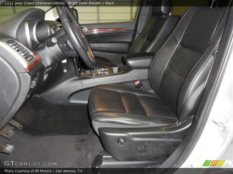 Bright Silver Metallic / Black 2012 Jeep Grand Cherokee Limited