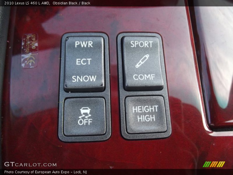 Obsidian Black / Black 2010 Lexus LS 460 L AWD