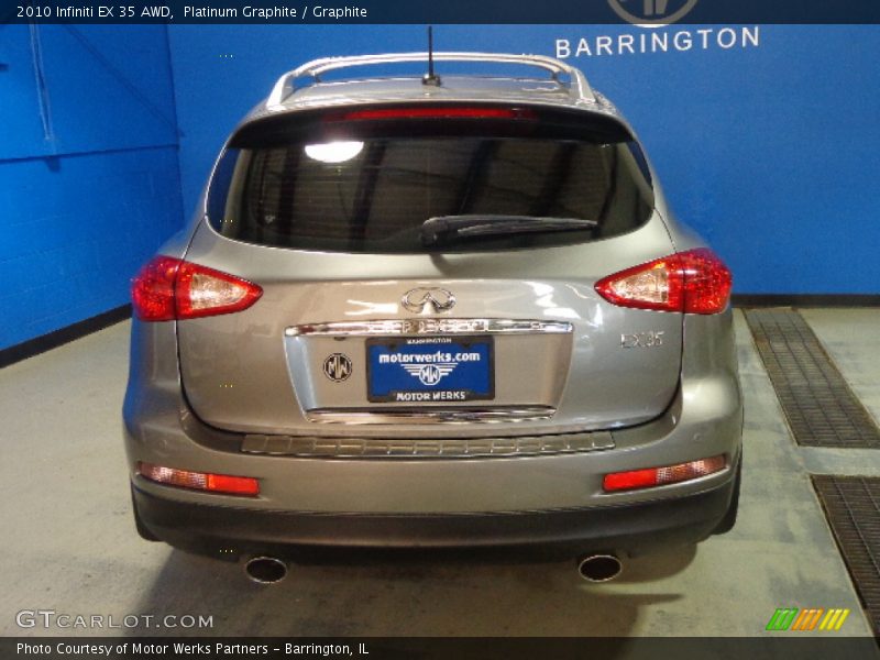 Platinum Graphite / Graphite 2010 Infiniti EX 35 AWD