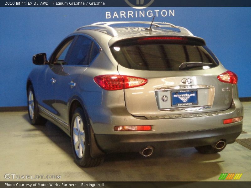 Platinum Graphite / Graphite 2010 Infiniti EX 35 AWD