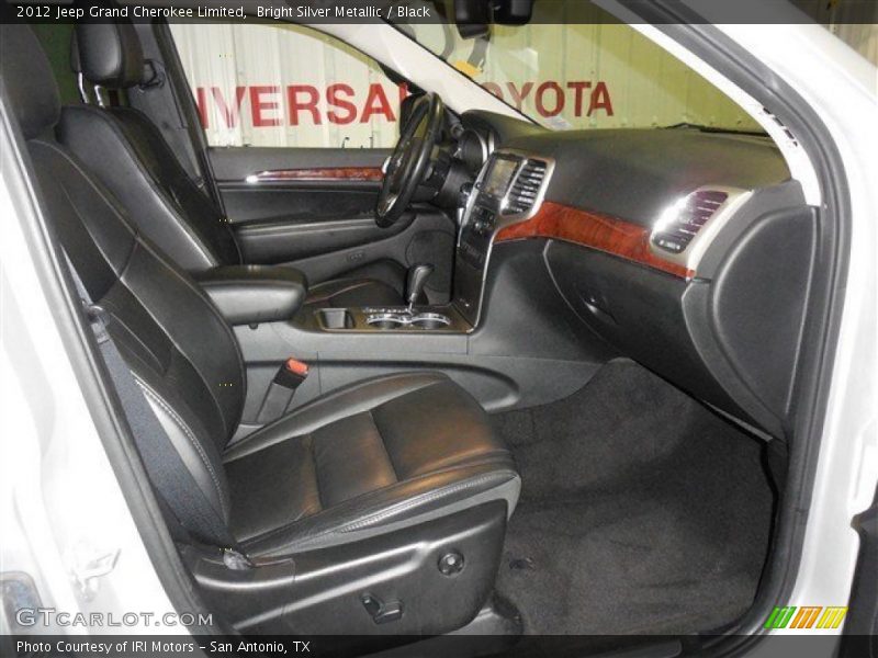 Bright Silver Metallic / Black 2012 Jeep Grand Cherokee Limited