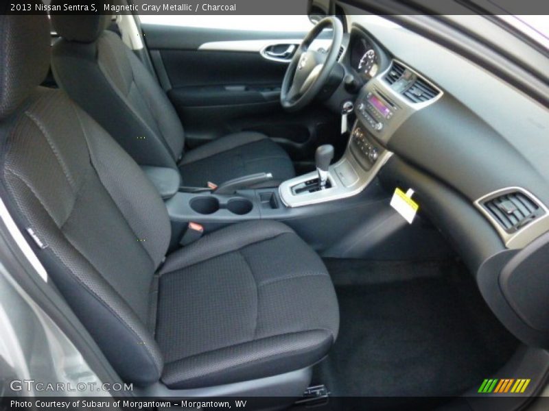 Magnetic Gray Metallic / Charcoal 2013 Nissan Sentra S