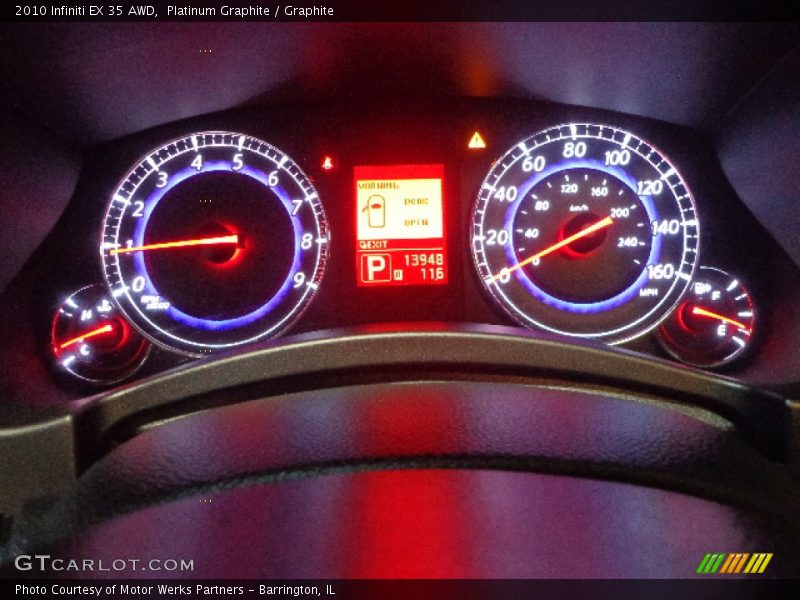 Platinum Graphite / Graphite 2010 Infiniti EX 35 AWD
