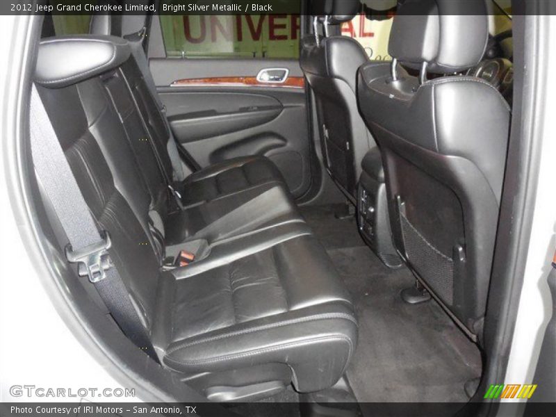 Bright Silver Metallic / Black 2012 Jeep Grand Cherokee Limited