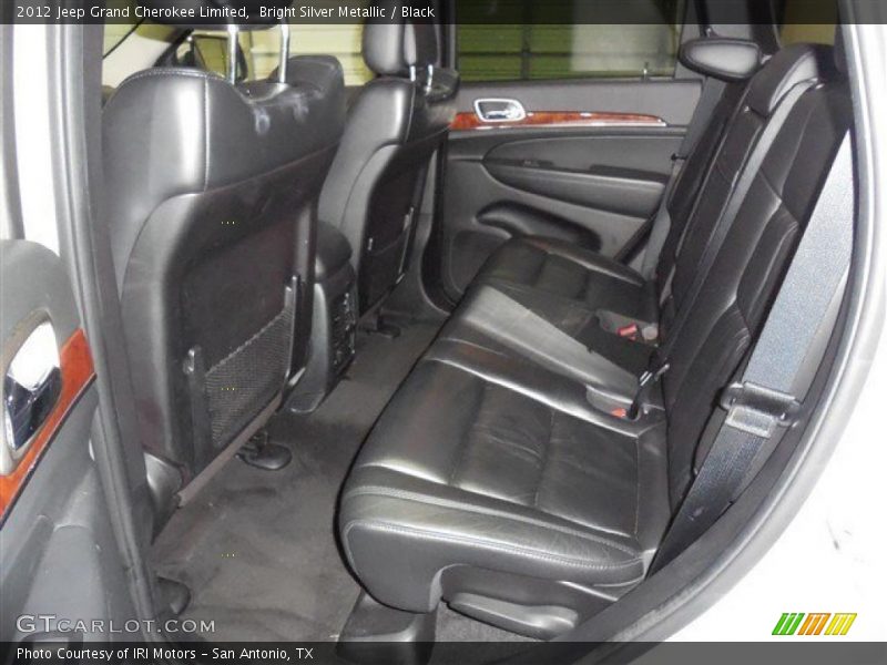 Bright Silver Metallic / Black 2012 Jeep Grand Cherokee Limited