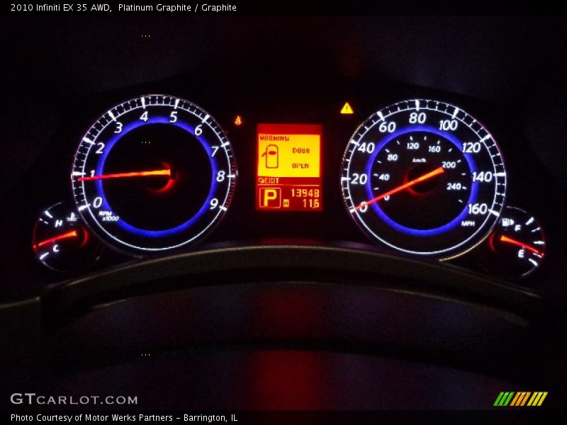 Platinum Graphite / Graphite 2010 Infiniti EX 35 AWD