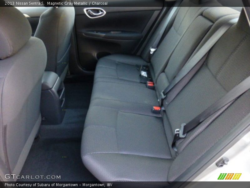Magnetic Gray Metallic / Charcoal 2013 Nissan Sentra S