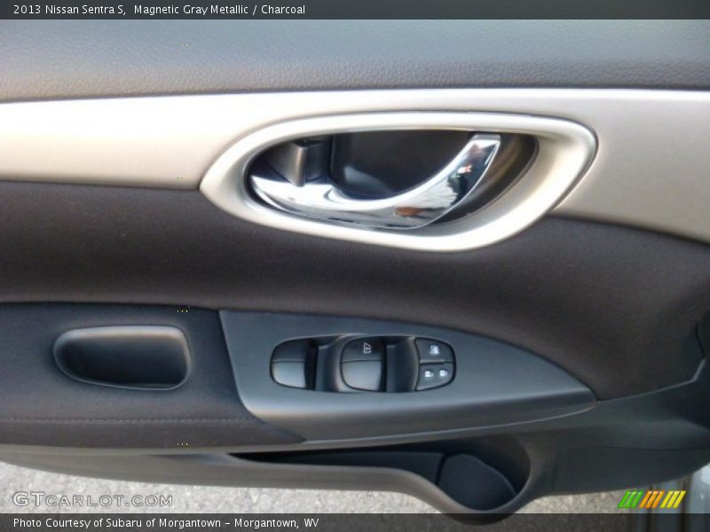 Magnetic Gray Metallic / Charcoal 2013 Nissan Sentra S