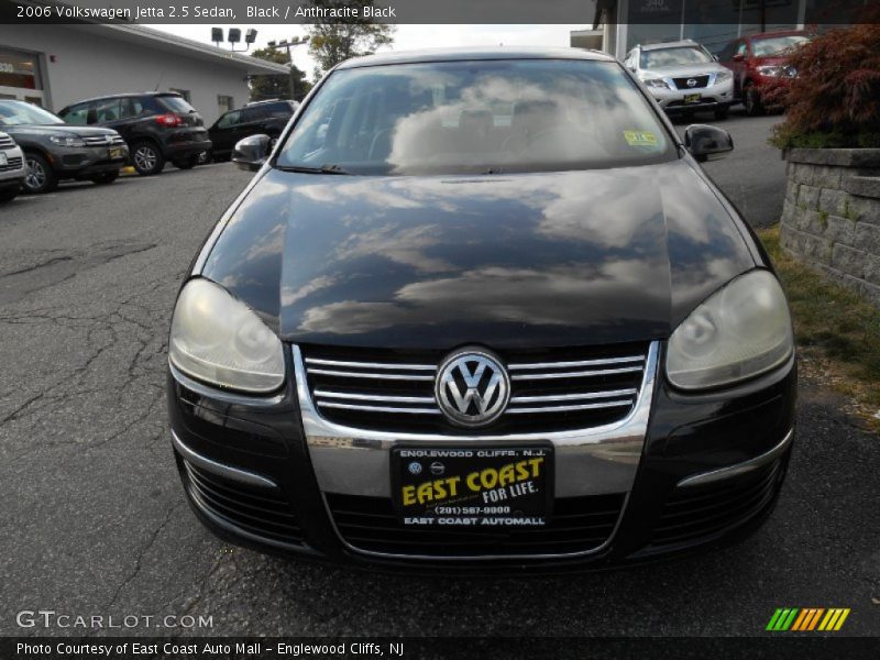 Black / Anthracite Black 2006 Volkswagen Jetta 2.5 Sedan