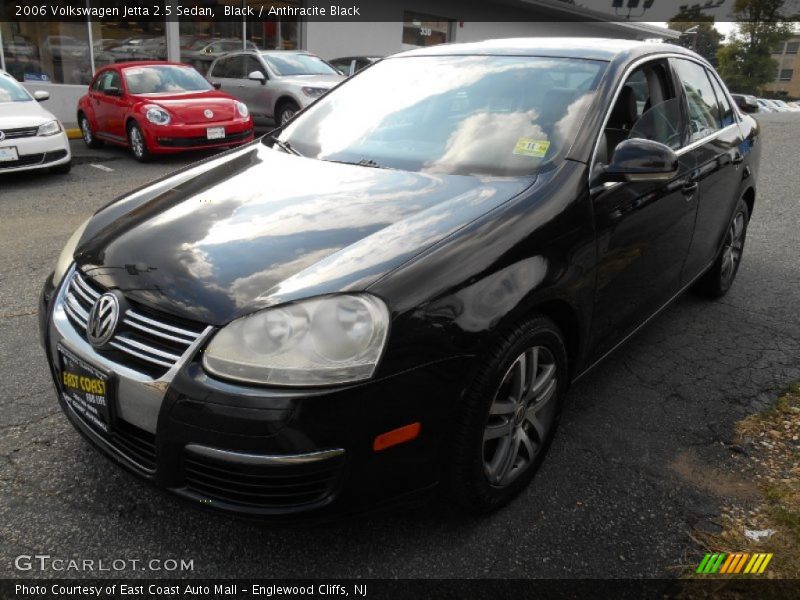 Black / Anthracite Black 2006 Volkswagen Jetta 2.5 Sedan