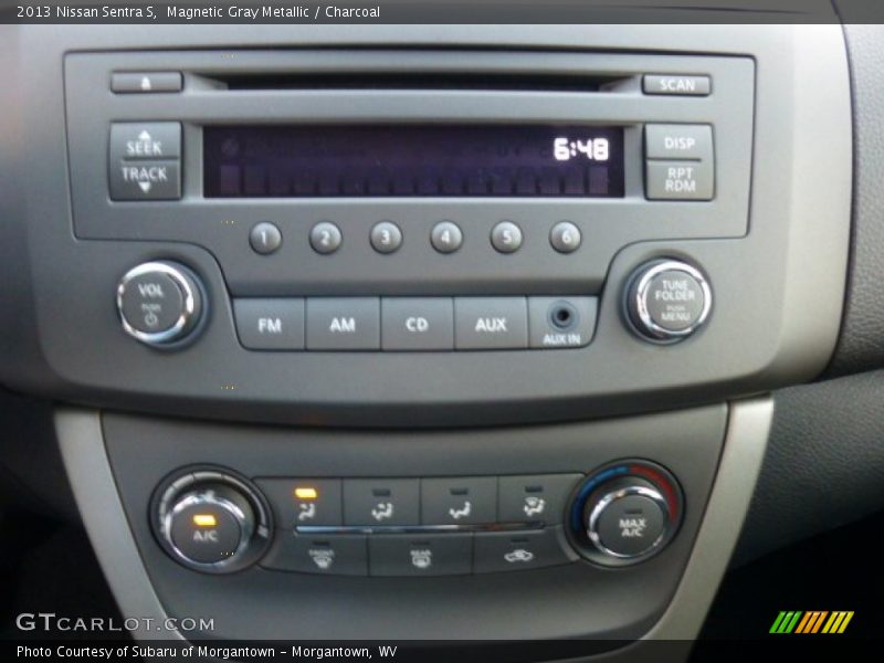 Magnetic Gray Metallic / Charcoal 2013 Nissan Sentra S