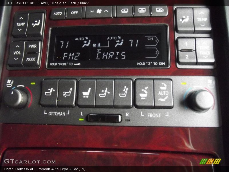 Obsidian Black / Black 2010 Lexus LS 460 L AWD