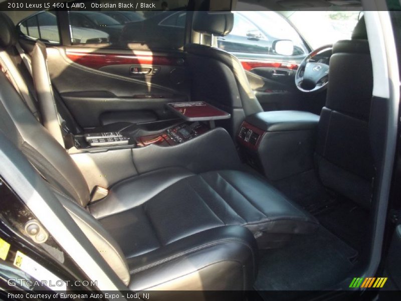 Obsidian Black / Black 2010 Lexus LS 460 L AWD