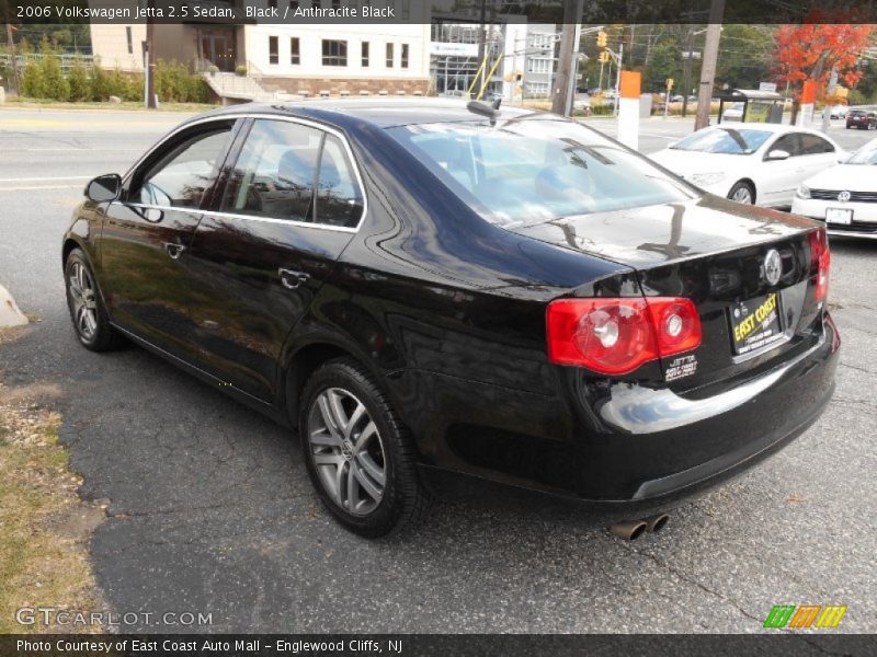 Black / Anthracite Black 2006 Volkswagen Jetta 2.5 Sedan