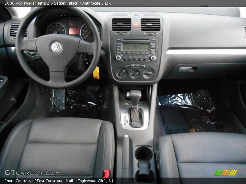 Black / Anthracite Black 2006 Volkswagen Jetta 2.5 Sedan