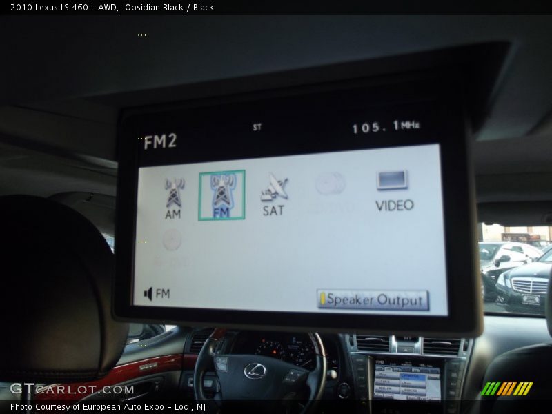 Obsidian Black / Black 2010 Lexus LS 460 L AWD