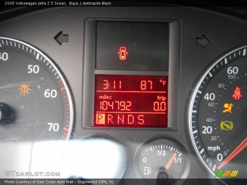 Black / Anthracite Black 2006 Volkswagen Jetta 2.5 Sedan