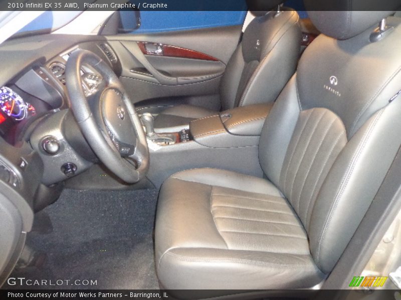 Platinum Graphite / Graphite 2010 Infiniti EX 35 AWD