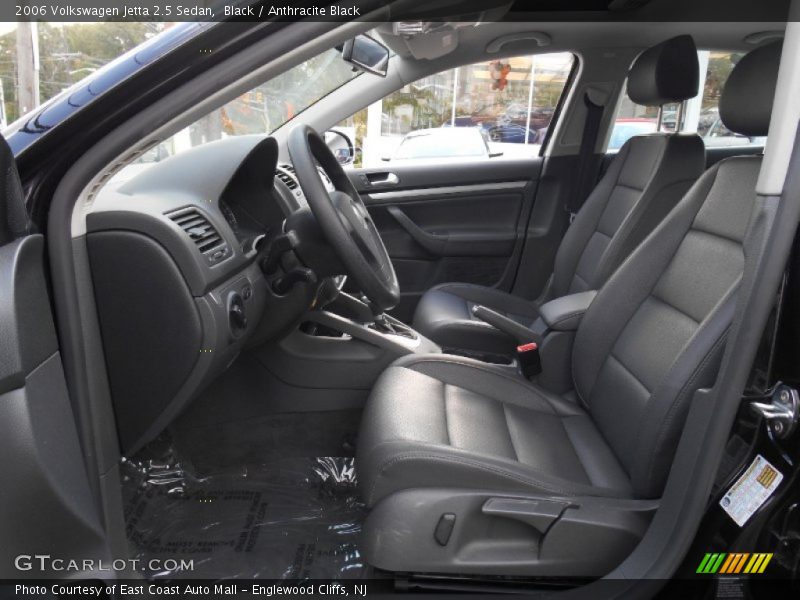 Black / Anthracite Black 2006 Volkswagen Jetta 2.5 Sedan