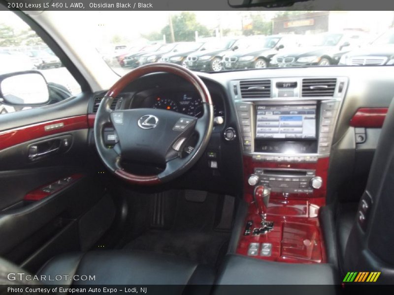 Obsidian Black / Black 2010 Lexus LS 460 L AWD