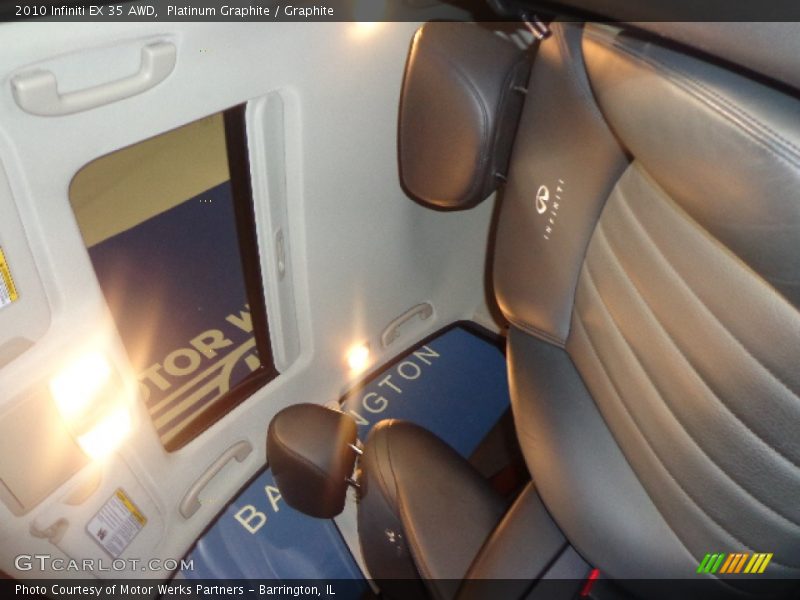 Platinum Graphite / Graphite 2010 Infiniti EX 35 AWD
